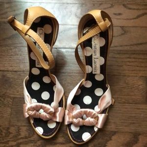 Christian LaCroix heels with Satin Bow